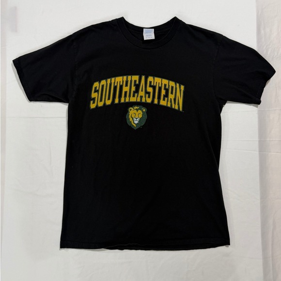Port & Company Other - Southeastern Louisiana Lions T Shirt Black Adult Medium NCAA Cotton
